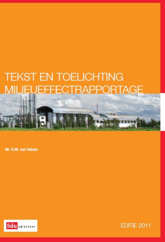 Omslag van Tekst & Toelichting Milieueffectrapportage