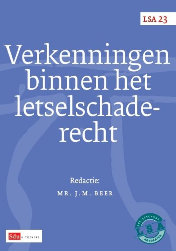 Omslag van Verkenningen binnen het letselschaderecht