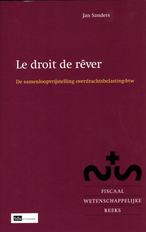 Omslag van Le droit de rêver