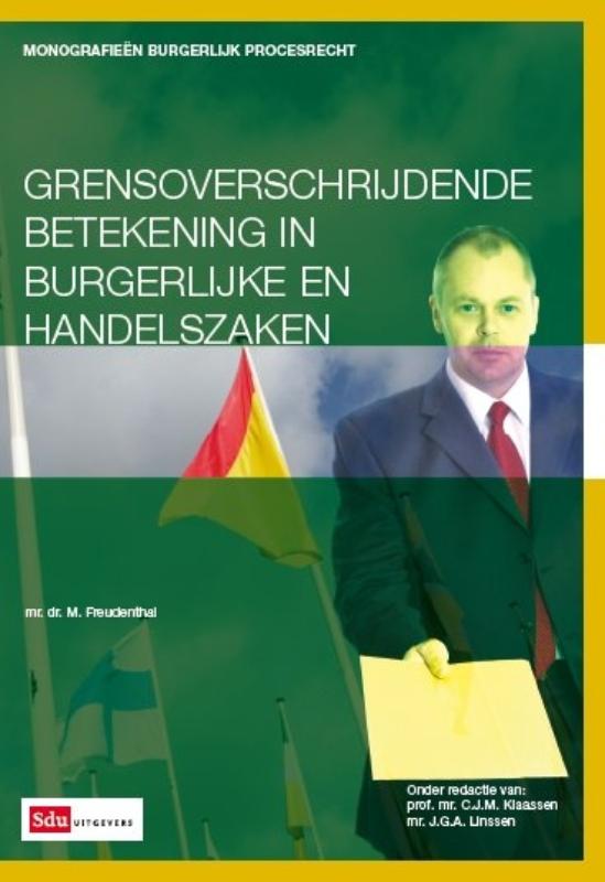 Omslag van Grensoverschrijdende betekening in burgerlijke en handelszaken