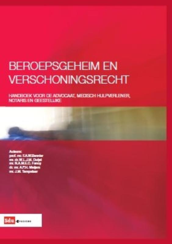 Omslag van Beroepsgeheim en verschoningsrecht