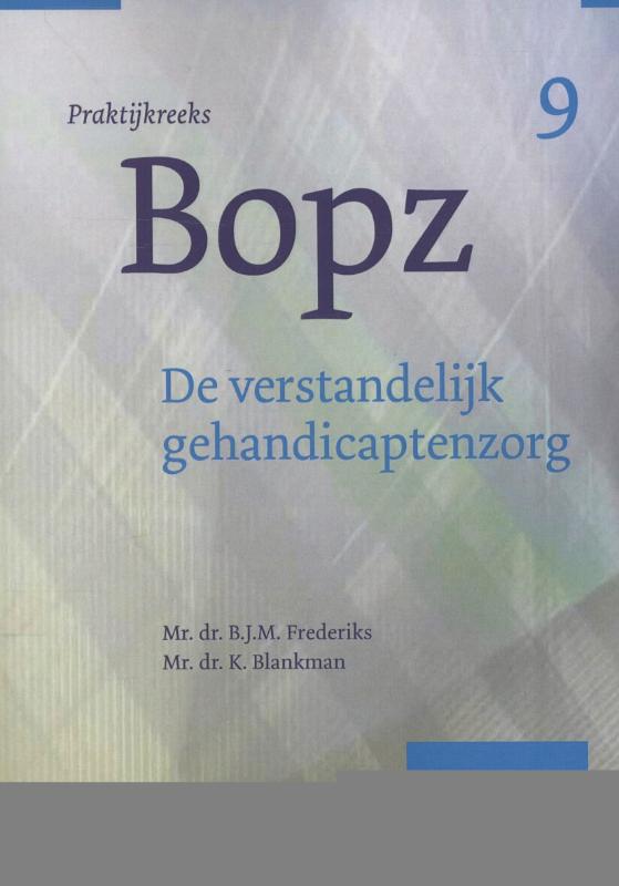 Omslag van De verstandelijk gehandicaptenzorg