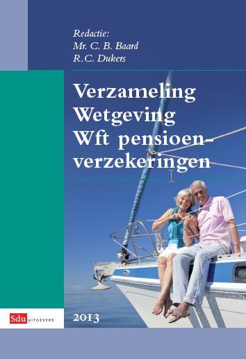 Omslag van Verzameling Wetgeving Wft Pensioenverzekeringen