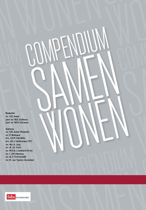 Omslag van Compendium samenwonen