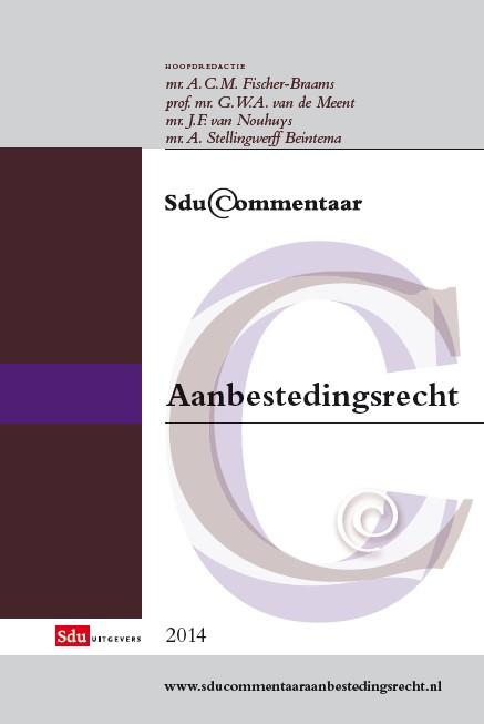 Omslag van Aanbestedingsrecht