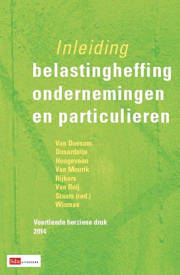 Omslag van Inleiding belastingheffing ondernemingen en particulieren