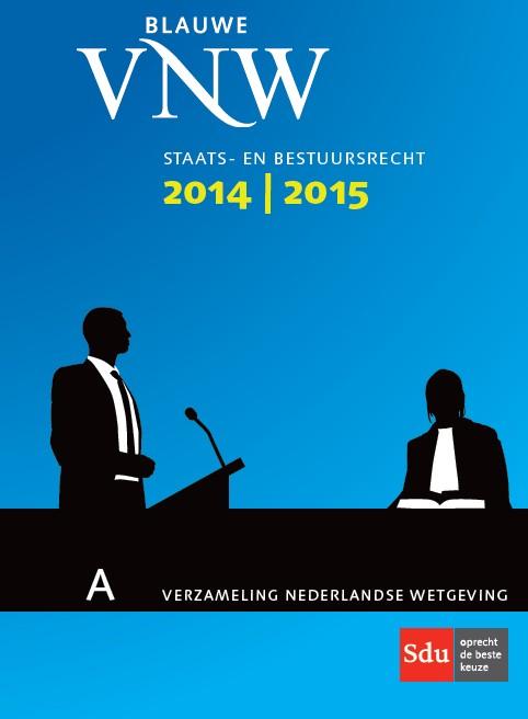 Omslag van Staats- en Bestuursrecht 2014-2015