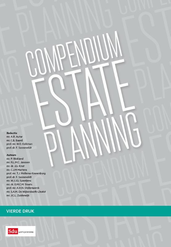 Omslag van Compendium estate planning