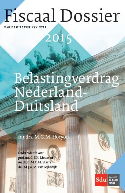 Omslag van Belastingverdrag Nederland-Duitsland