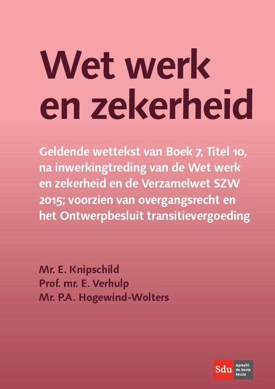 Omslag van Wet werk en zekerheid