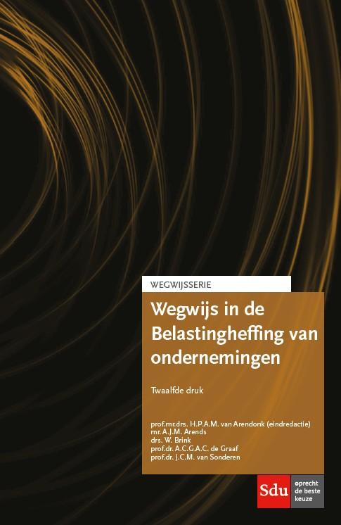 Omslag van Wegwijs in de belastingheffing van ondernemingen