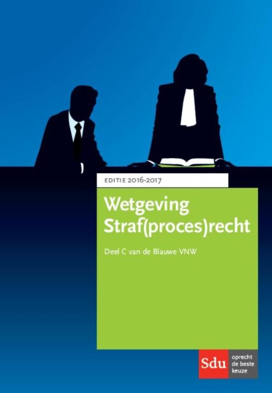 Omslag van 2016-2017 deel C van de Blauwe VNW