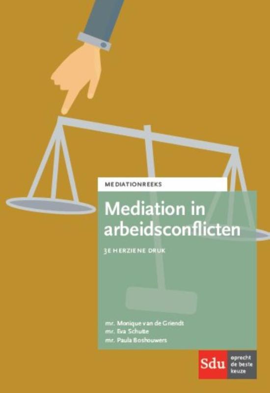 Omslag van Mediation in arbeidsconflicten