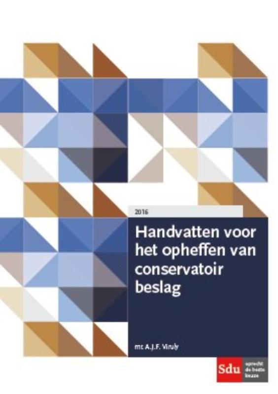 Omslag van Handvatten voor het opheffen van conservatoir beslag