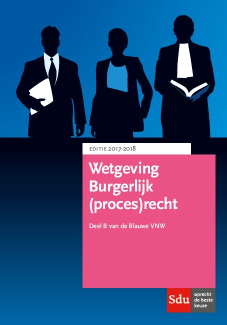 Omslag van 2017-2018 deel B van de Blauwe VNW