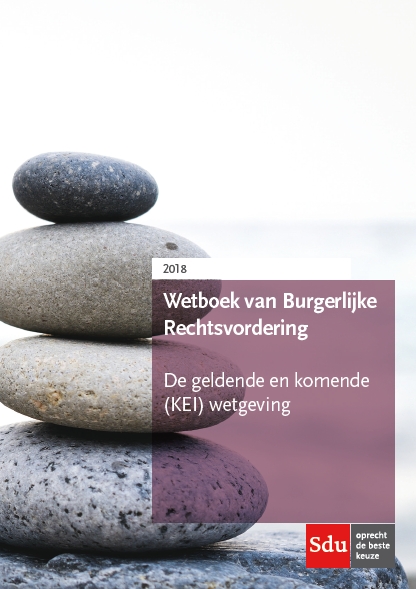 Omslag van Wetboek van Burgerlijke Rechtsvordering
