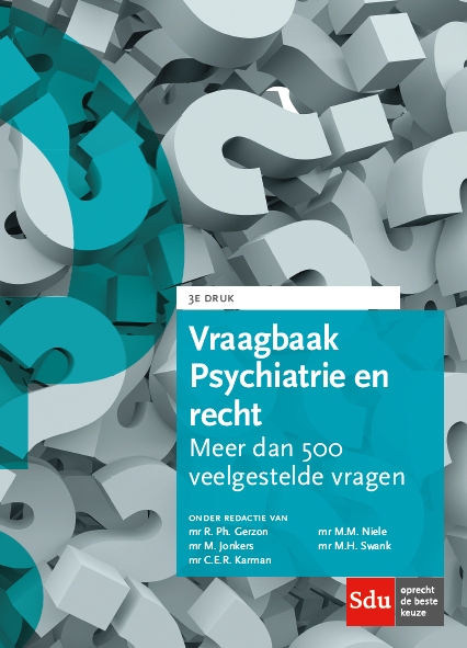 Omslag van Vraagbaak Psychiatrie en Recht