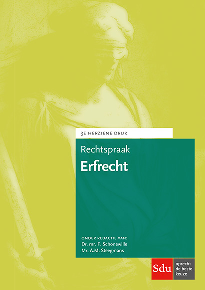 Omslag van Rechtspraak Erfrecht