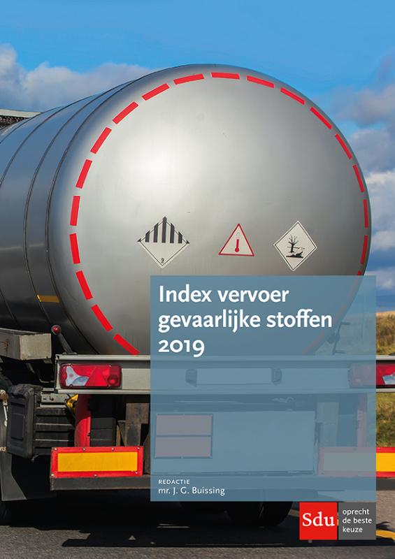 Omslag van Index Vervoer Gevaarlijke Stoffen 2019