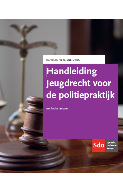 Omslag van Handleiding Jeugdrecht voor de politiepraktijk.