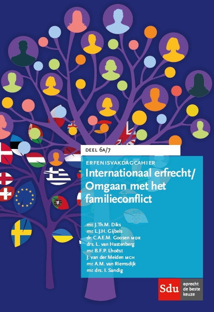 Omslag van Internationaal Erfrecht / Omgaan met het familieconflict.