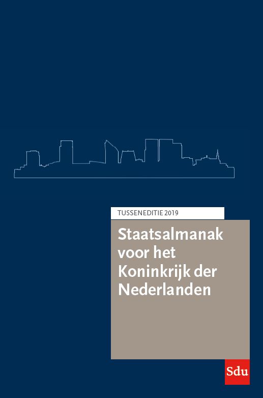 Omslag van Staatsalmanak voor het Koninkrijk der Nederlanden