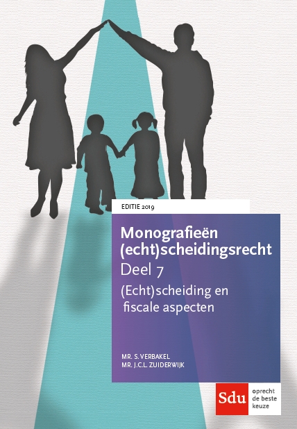 Omslag van (Echt)scheiding en fiscale aspecten. Editie 2019