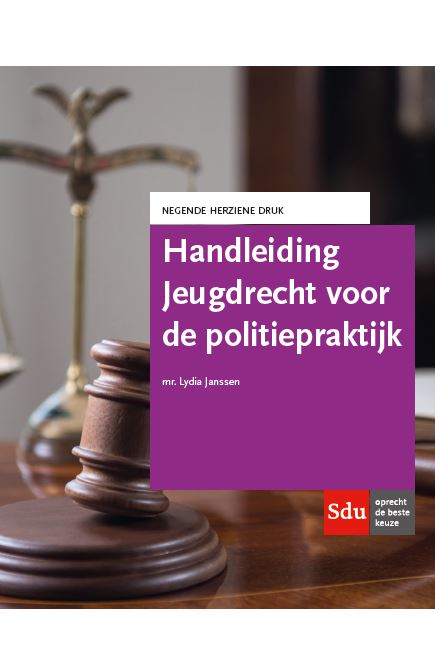 Omslag van Handleiding Jeugdrecht voor de politiepraktijk.