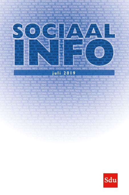 Omslag van Sociaal Info juli 2019