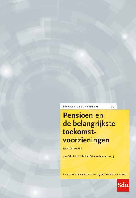 Omslag van Pensioen en de belangrijkste toekomstvoorzieningen