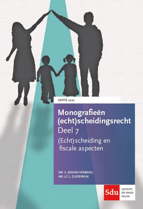 Omslag van (Echt)scheiding en fiscale aspecten. Editie 2020