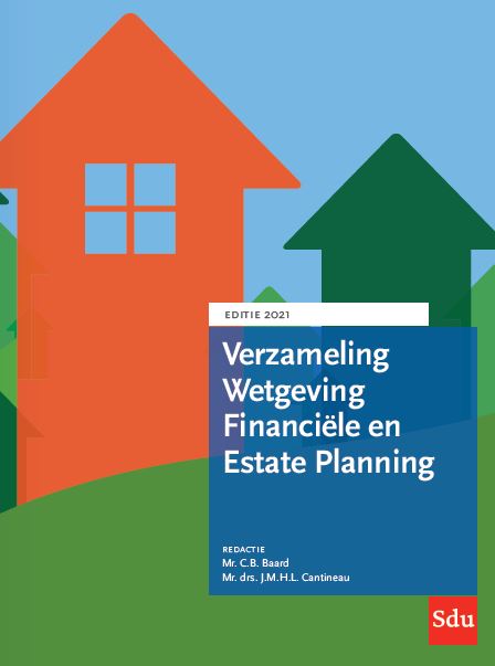 Omslag van Verzameling Wetgeving Financiële en Estate Planning. Editie 2021