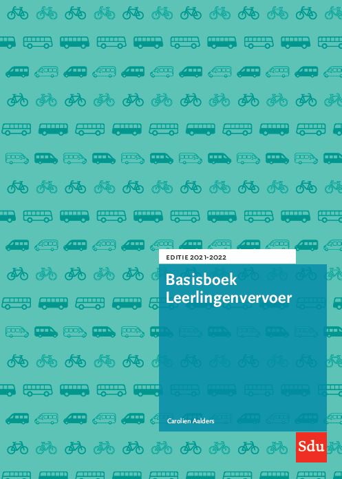 Omslag van Basisboek Leerlingenvervoer. Editie 2021-2022