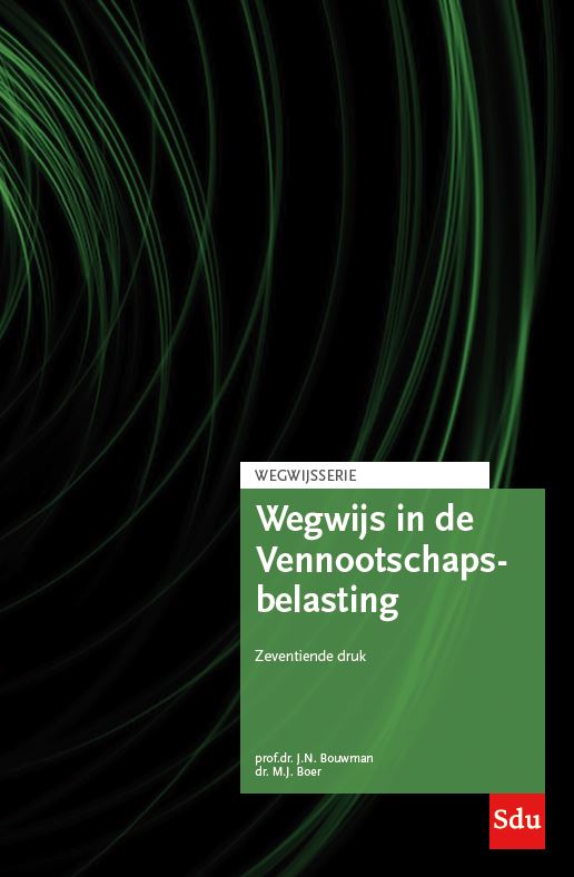 Omslag van Wegwijs in de Vennootschapsbelasting