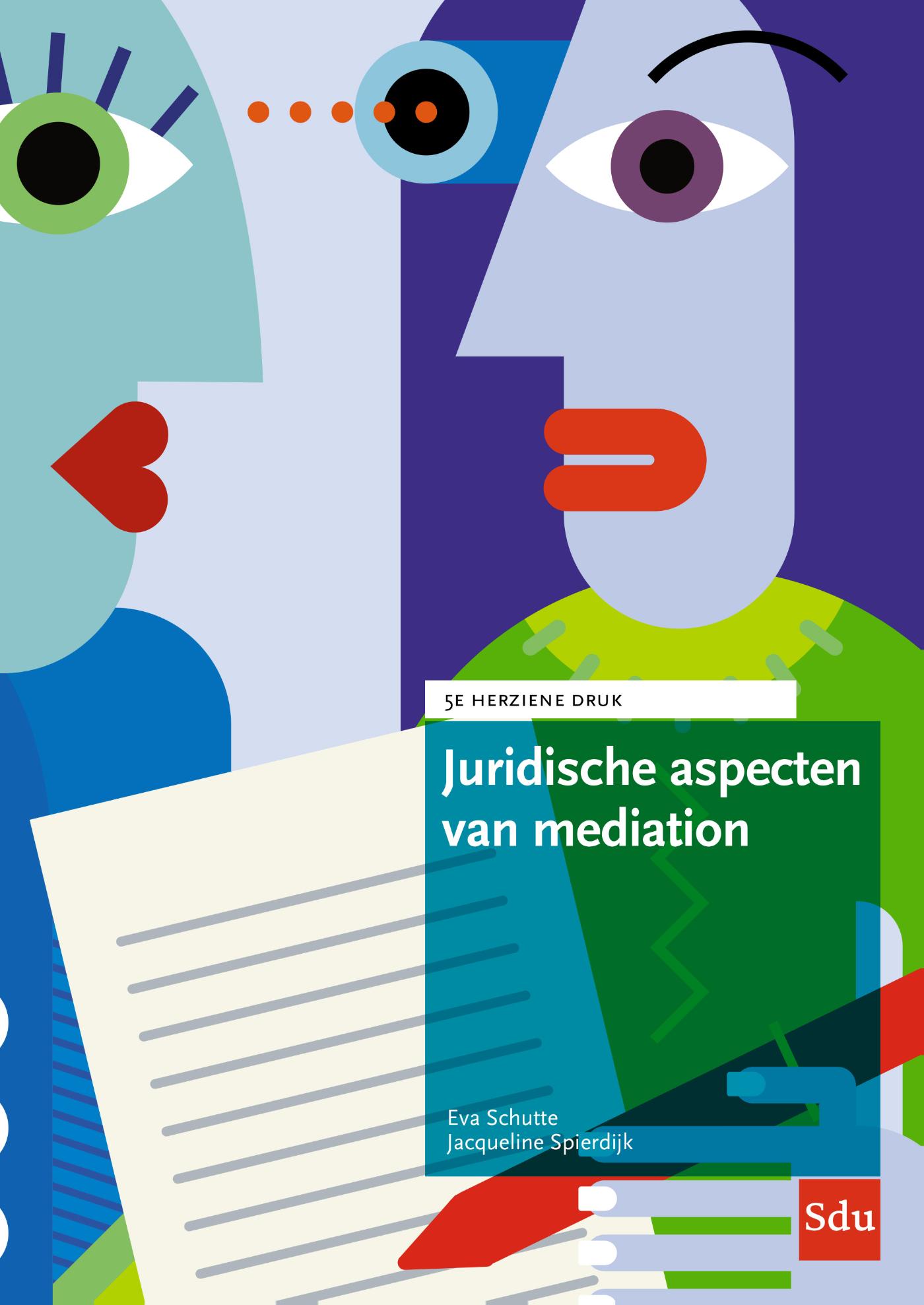 Omslag van Juridische aspecten van mediation