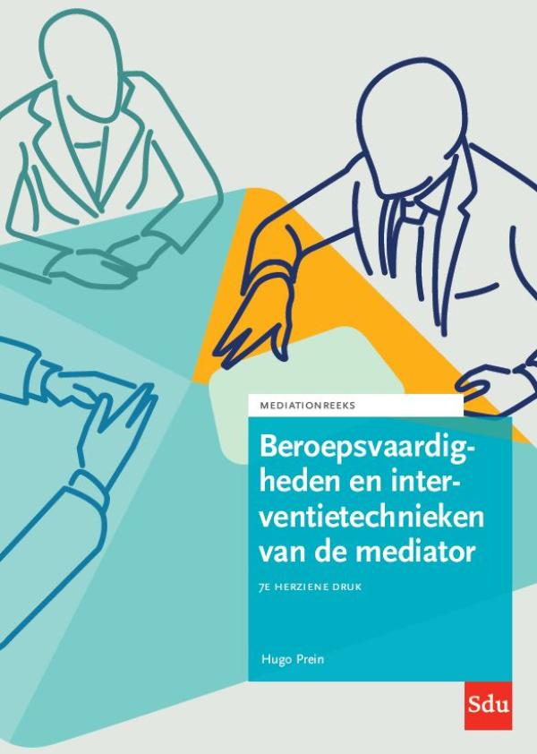 Omslag van Beroepsvaardigheden en interventietechnieken van de mediator