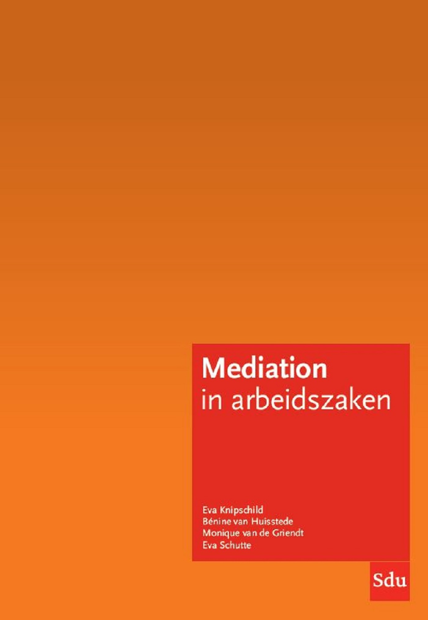 Omslag van Mediation in arbeidszaken