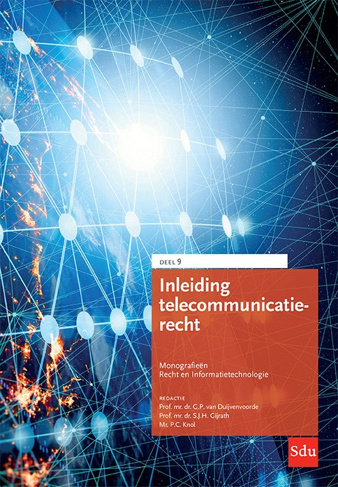 Omslag van Inleiding Telecommunicatierecht. Editie 2022