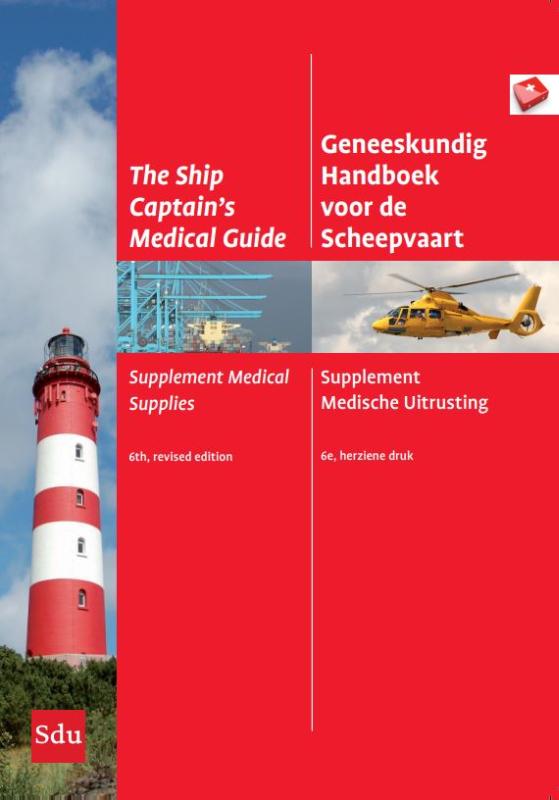 Omslag van Geneeskundig Handboek voor de scheepvaart supplement medische uitrusting