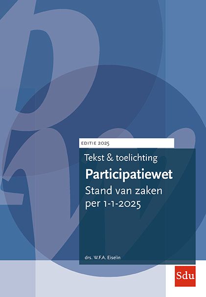 Omslag van Tekst en Toelichting Participatiewet