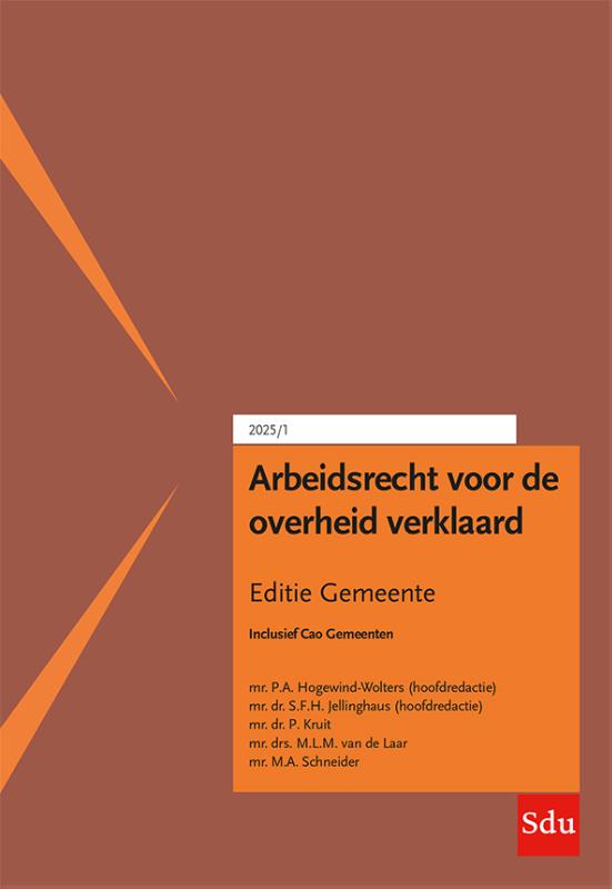 Omslag van Arbeidsrecht voor de overheid verklaard, Editie Gemeente