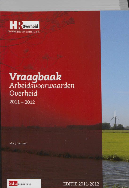 Omslag van Vraagbaak Arbeidsvoorwaarden Overheid 2011-2012