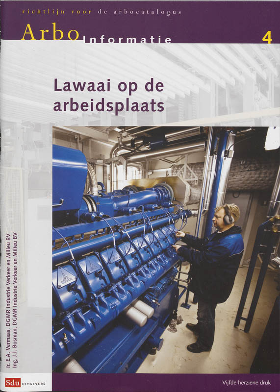 Omslag van Lawaai op de arbeidsplaats