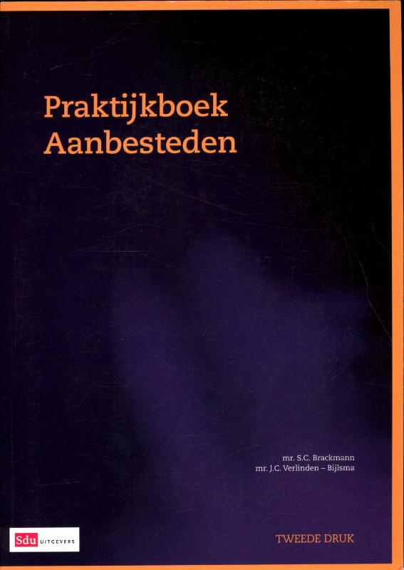 Omslag van Praktijkboek aanbesteden