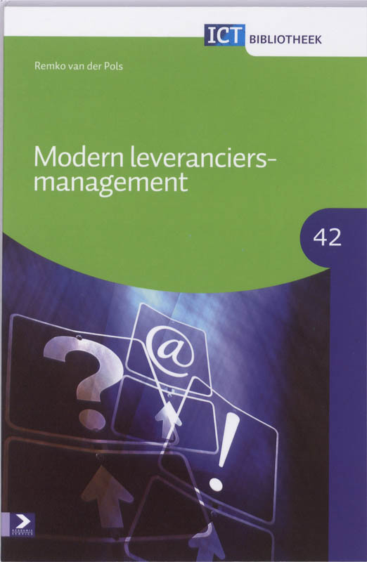 Omslag van Modern leveranciersmanagement