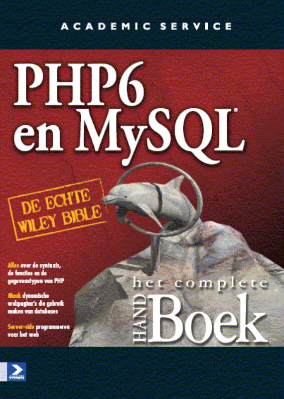 Omslag van PHP 6 and MY SQL het complete Handboek