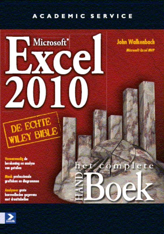 Omslag van Excel 2010 het complete handboek