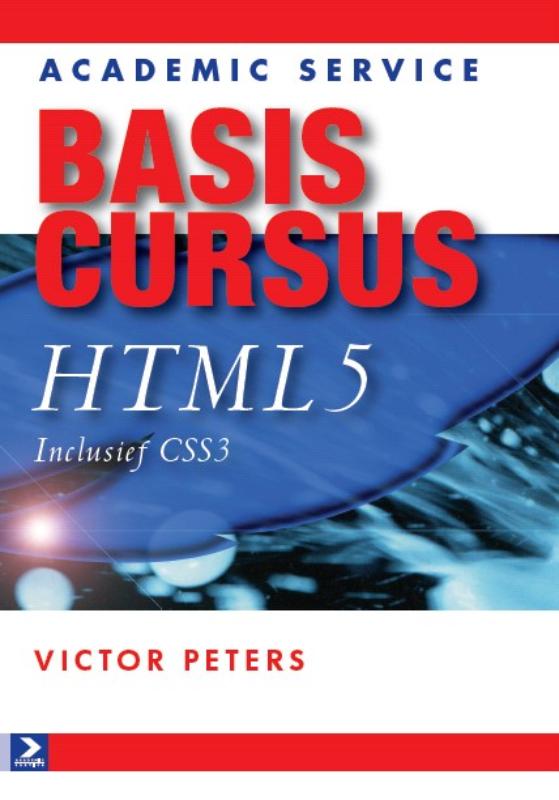 Omslag van Basiscursus HTML 5