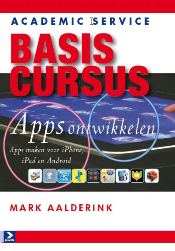 Omslag van Basiscursus Apps ontwikkelen