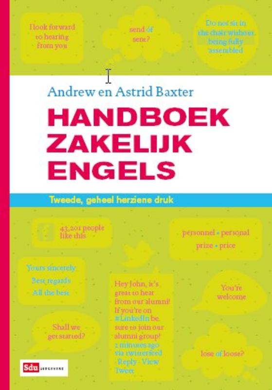 Omslag van Handboek zakelijk Engels